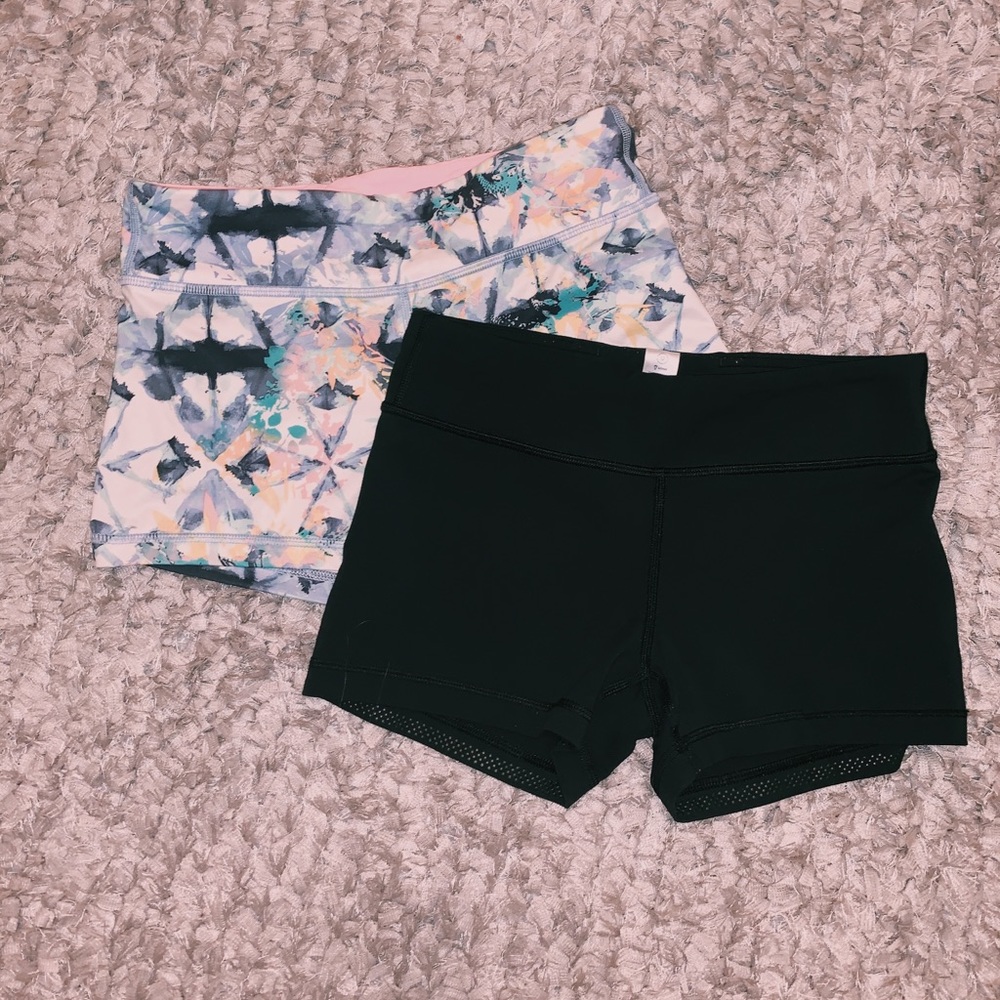 Lot (2) ivivva by Lululemon spandex shorts